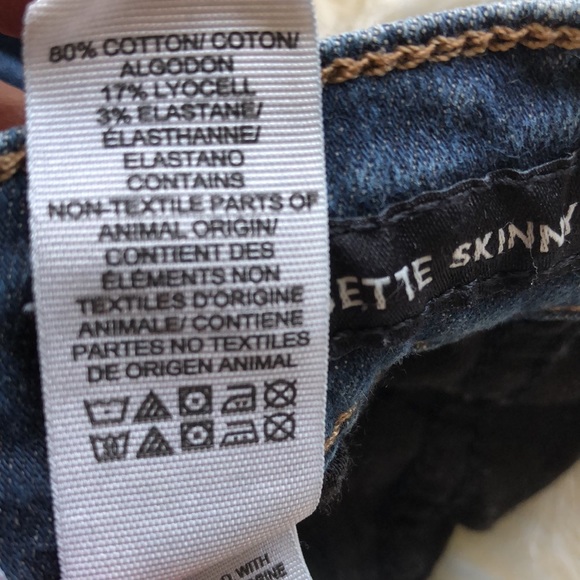 Lucky Brand Bridgette Skinny Ankle Jeans Size 2/26 - Picture 7 of 8